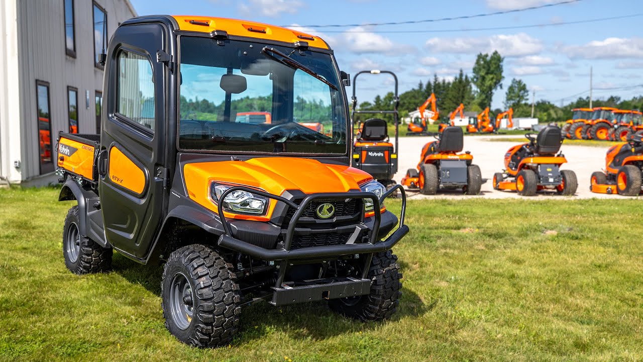 Самый продаваемый утилитарный квадроцикл: Kubota RTV-X