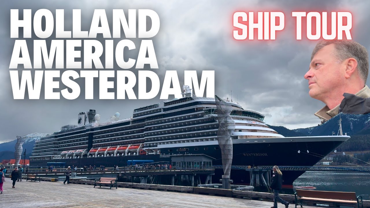 Holland America Westerdam SHIP TOUR | Alaska  🛳️
