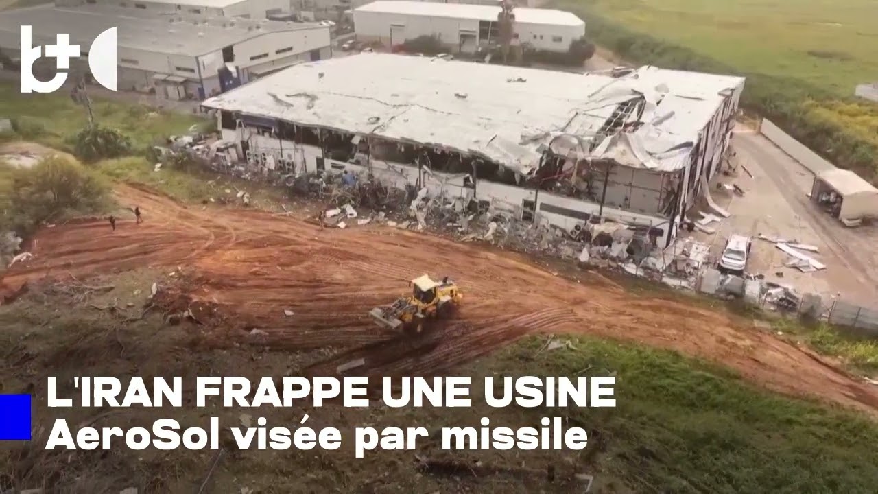 L'Iran frappe l'usine de drones en Isra&euml;l
