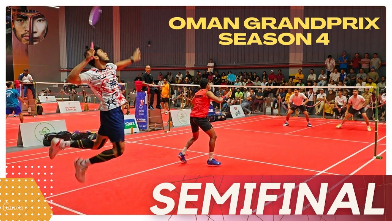 KAMAL/ROBENS VS DEEP RAMBHIYA/PRATIK:AMM OMAN GRAND PRIX BADMINTON TOURNAMENT