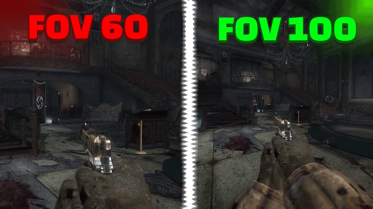 طريقة رفع ال Fov في بلاك اوبس 1 زومبي على البي سي نسخة (ستيم) 🤔!