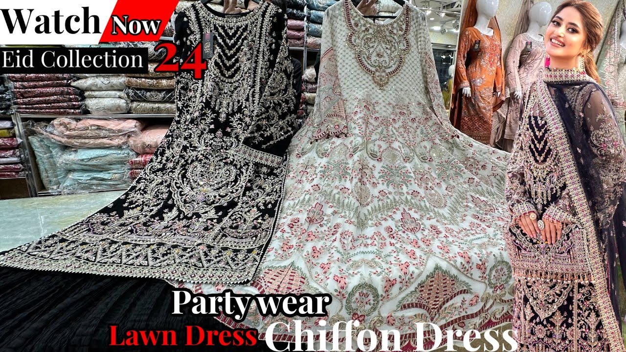 IDEAL BOUTIQUE RAWALPINDI| 2024 New Stitched Pakistani Party Wear Dress | Ladies Chiffon Fancy Suit