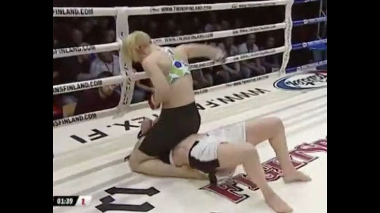 Best Ground and Pound 13 Female MMA