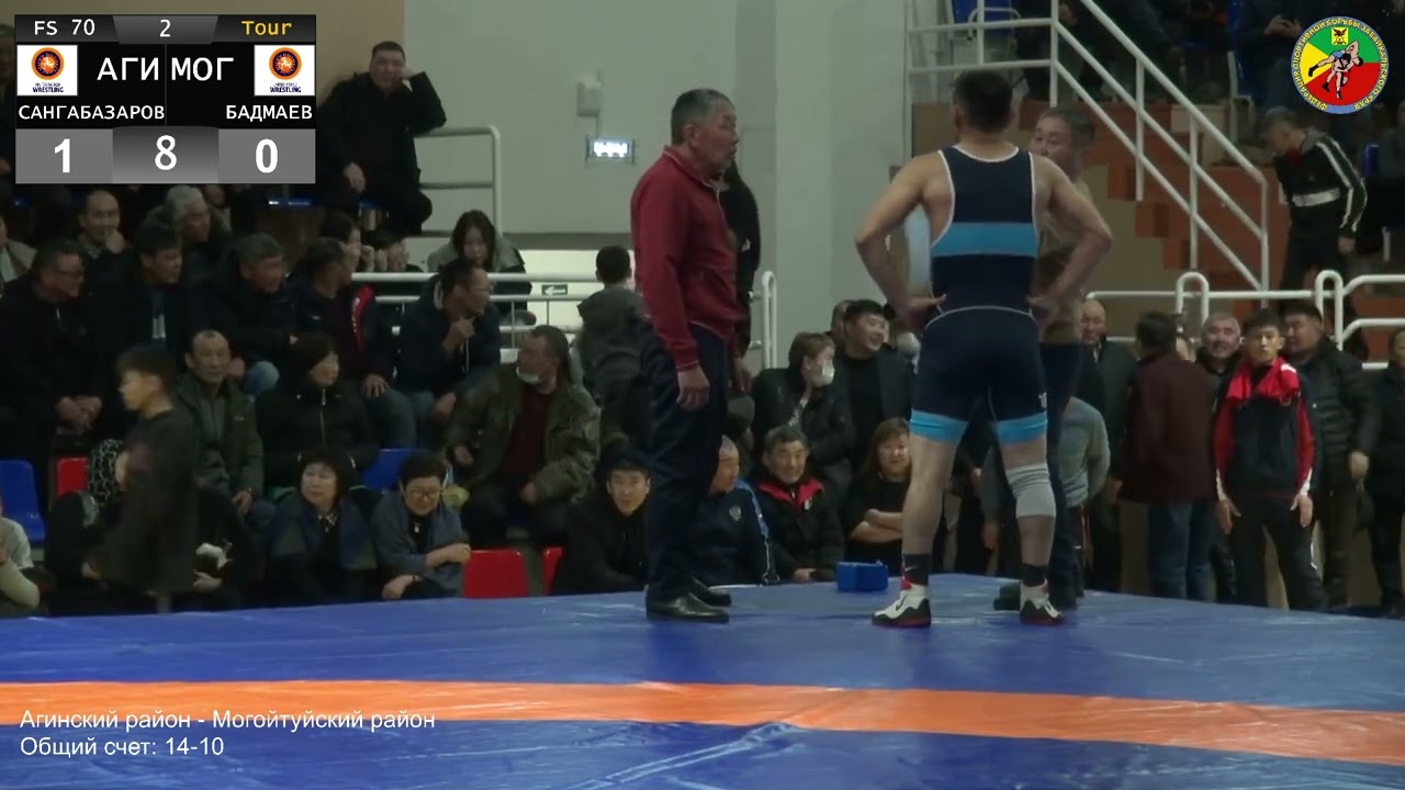(Ветераны). 70 кг. Сангабазаров Булат - Бадмаев Баясхалан