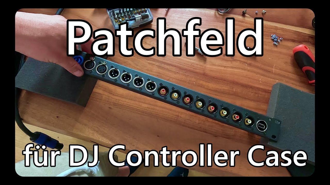 Ich bastle ein Patchfeld für meinen Pioneer XDJ-XZ im Magma Case