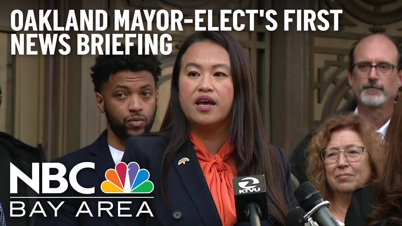 Watch: Oakland Mayor-Elect Sheng Thao Speaks at City Hall