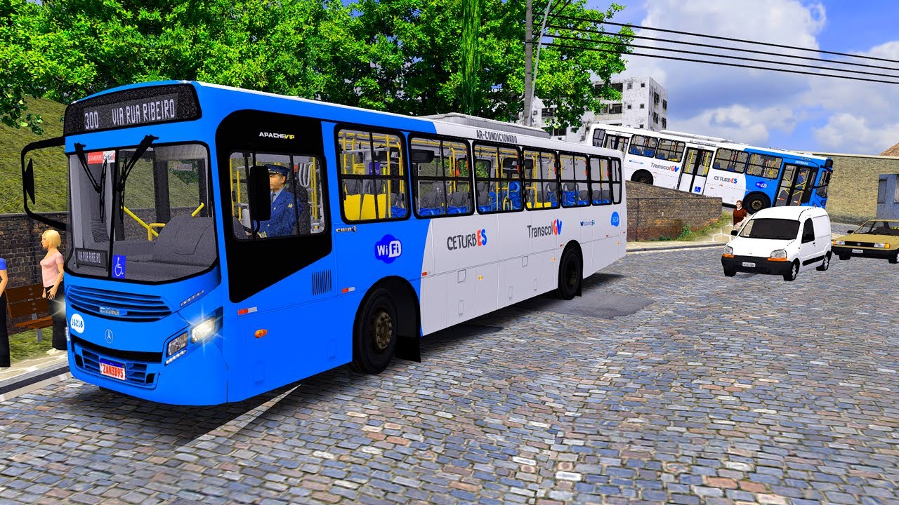 ✅OMSI 2 LANÇAMENTO CAIO APACHE VIP IV OF 1721L  PADRAO SANTA PAULA SERRANA ES