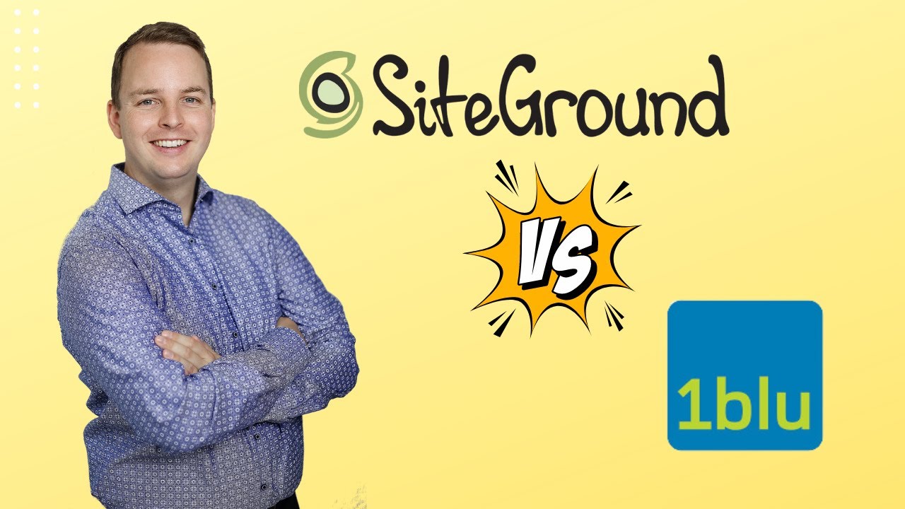 SiteGround vs 1Blu - Welches WordPress Hosting ist besser?