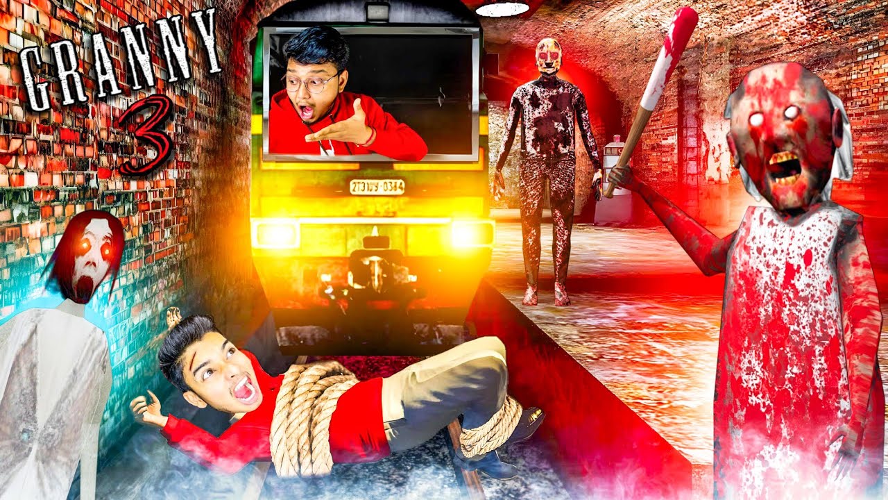 Granny 3 Train Escape | Nightmare Mode || Yeah Noob Gamer