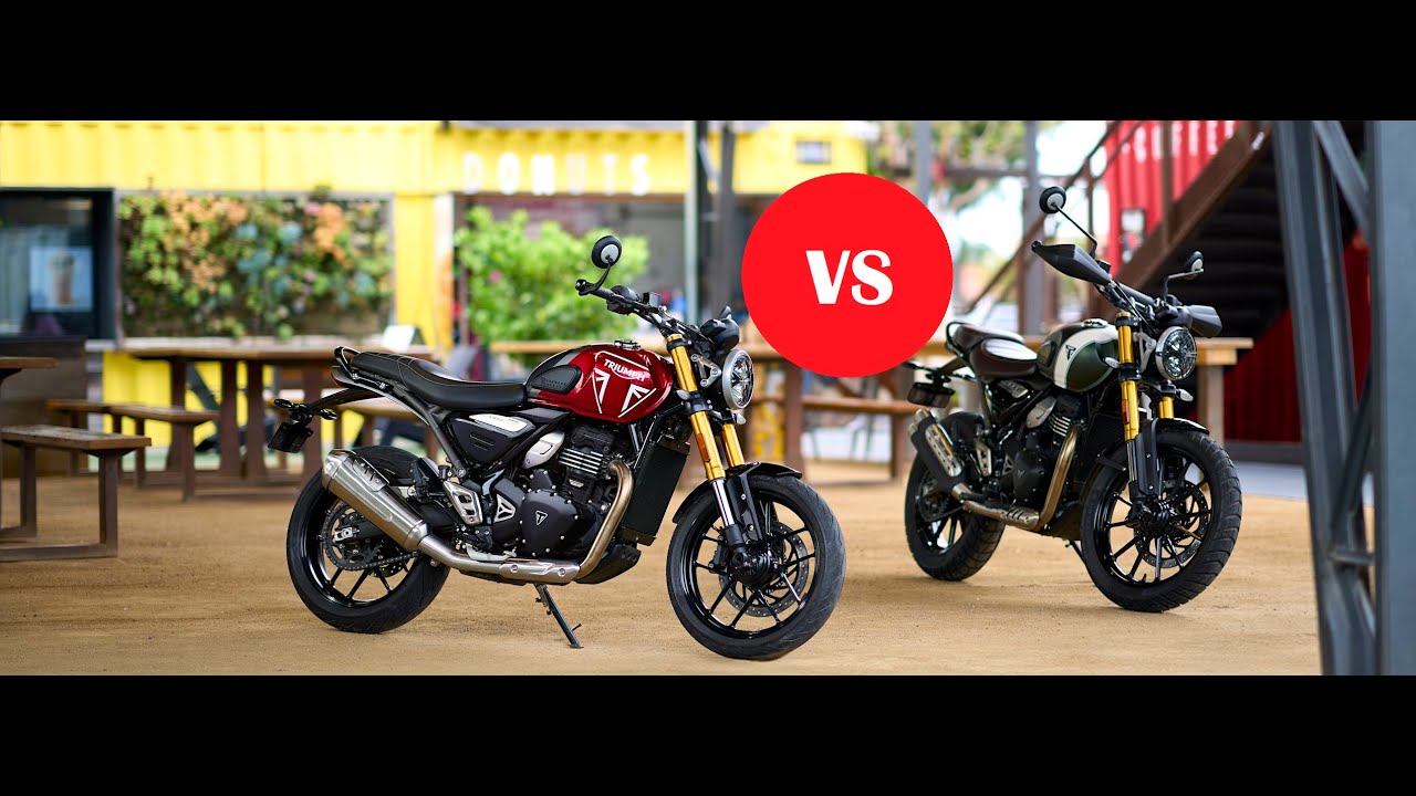 Triumph Scrambler 400X vs Speed 400 / Отличия мотоциклов Triumph Scrambler 400X и Speed 400