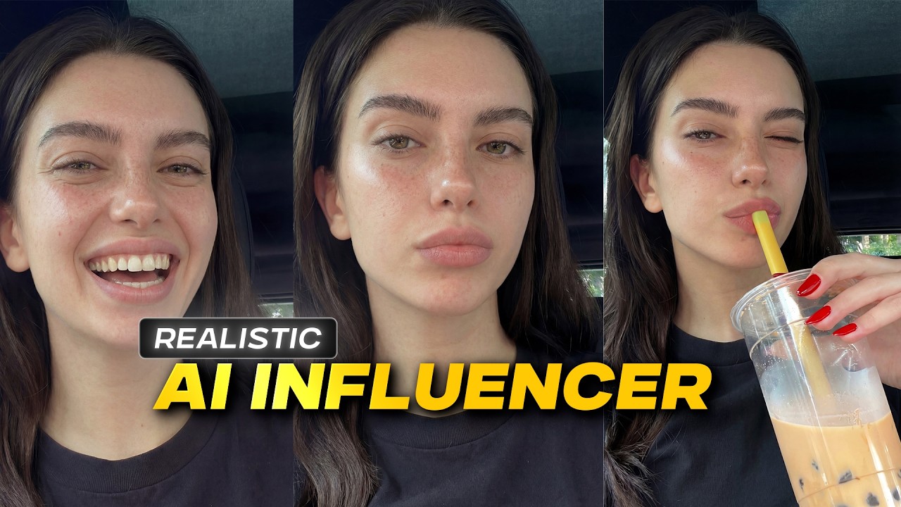 How to Create Realistic AI Influencer | Perfectly Consistent Character