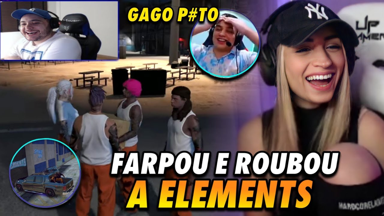 SHAY REAGINDO AO CONNOR ENCONTROU O GAGO PRISA0 + RC REAGINDO AOS LARANJAS FARPANDO A ELEMENTS!!!