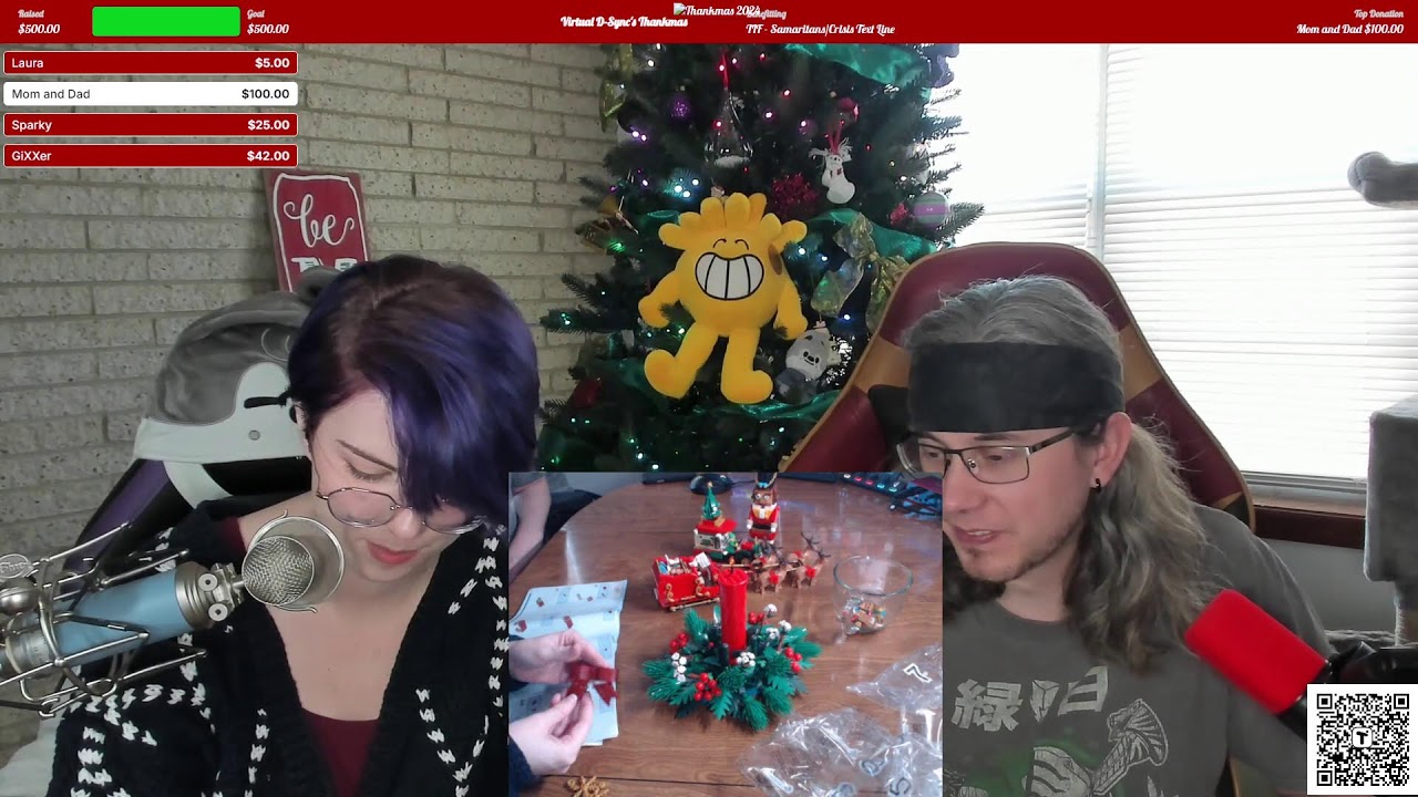 Thankmas2024 Building LEGO