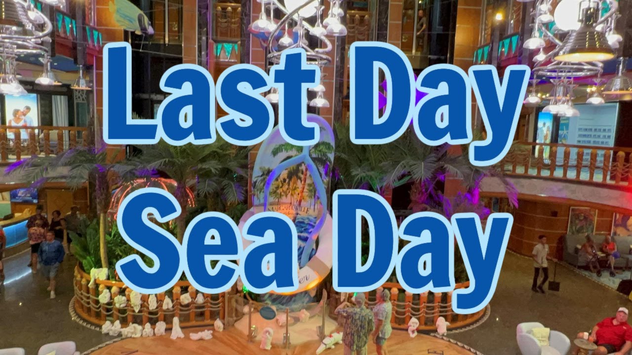 Margaritaville at Sea Islander Feb 2025 Vlogs: Sea Day & End of Cruise