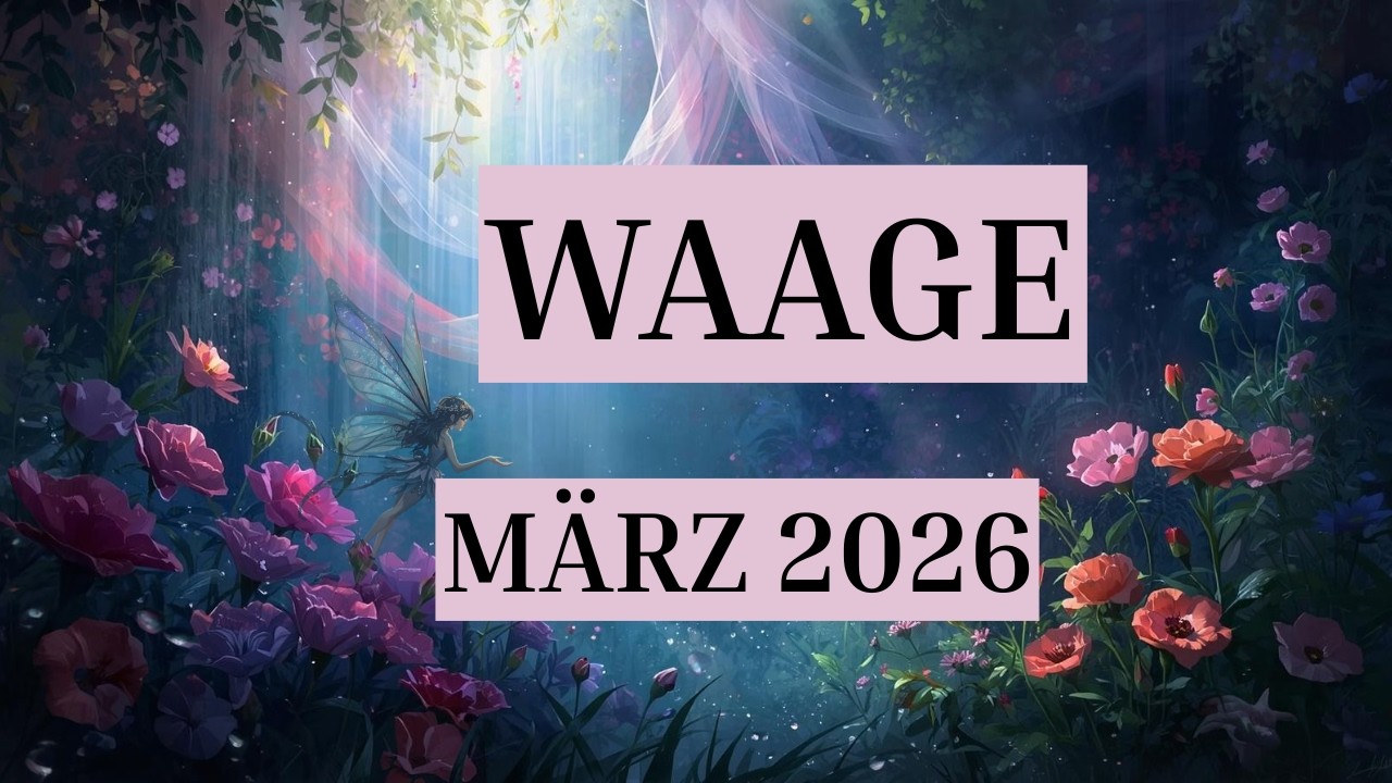 WAAGE - MÄRZ 2026 - Deine Entscheidung! Auf was/wen möchtest du dich fokussieren?