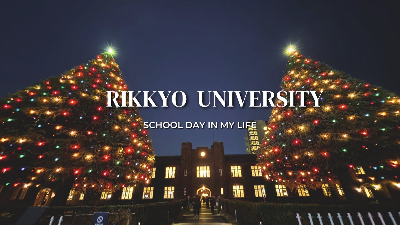 Rikkyo University Vlog | 立教大学院生秋冬のキャンパスライフ🍂⛄️