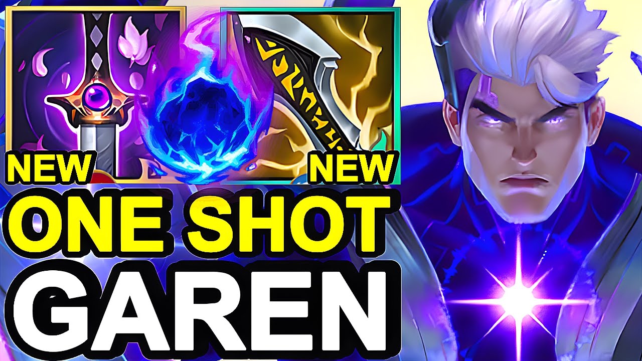 Wild Rift China Garen Top - New Crit & Burst Garen Build Runes - Infinity Edge Broken OP Item
