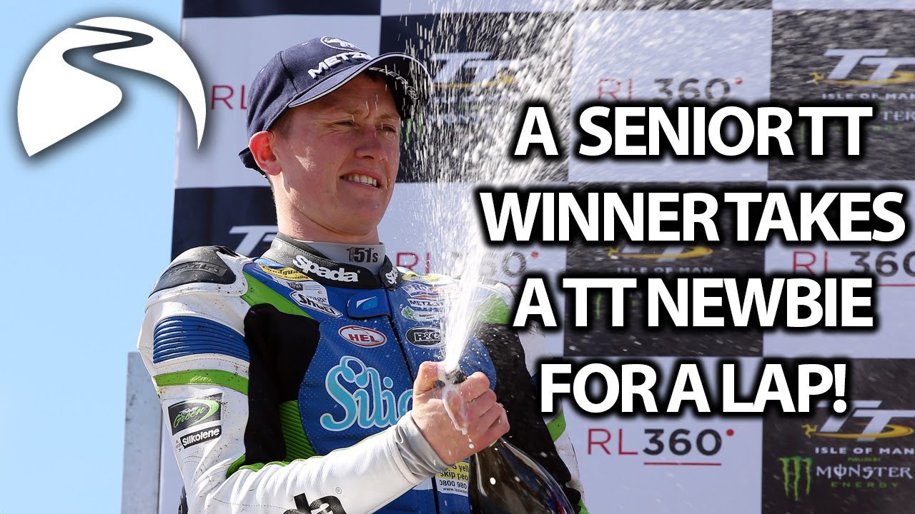 A Senior TT winner takes a TT newbie for a lap!
