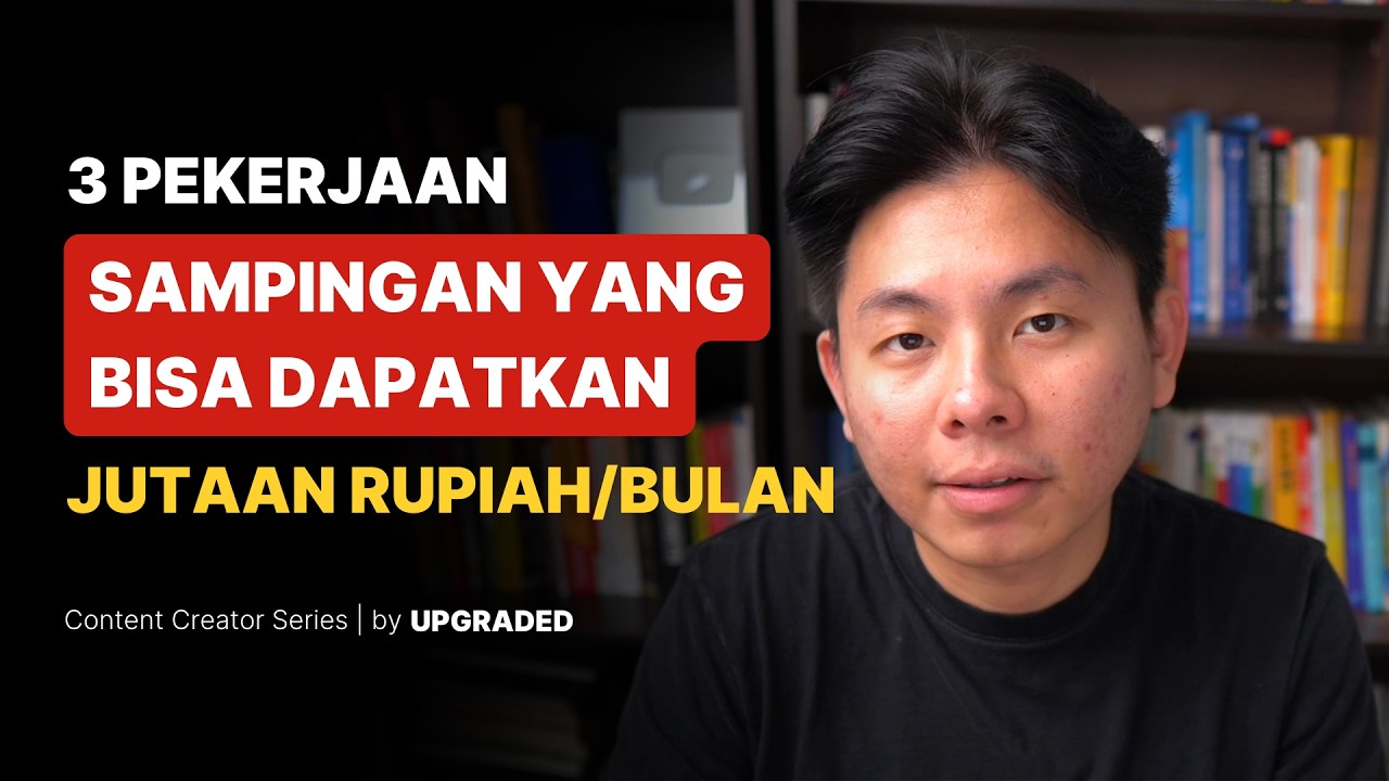 3 Pekerjaan Sampingan yang Bisa Dapatkan Jutaan Rupiah
