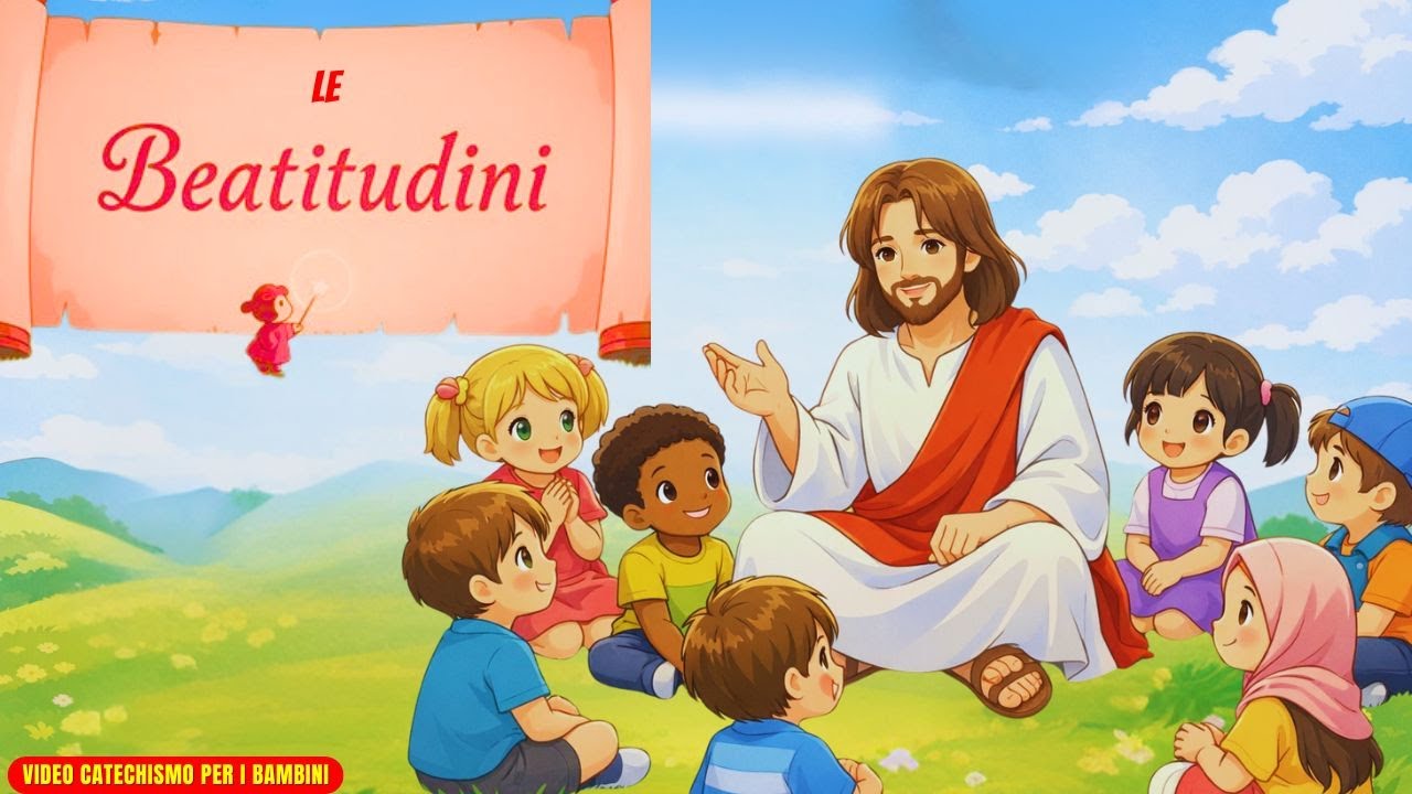 Le Beatitudini spiegate ai bambini | Gesù ci insegna ad essere felici