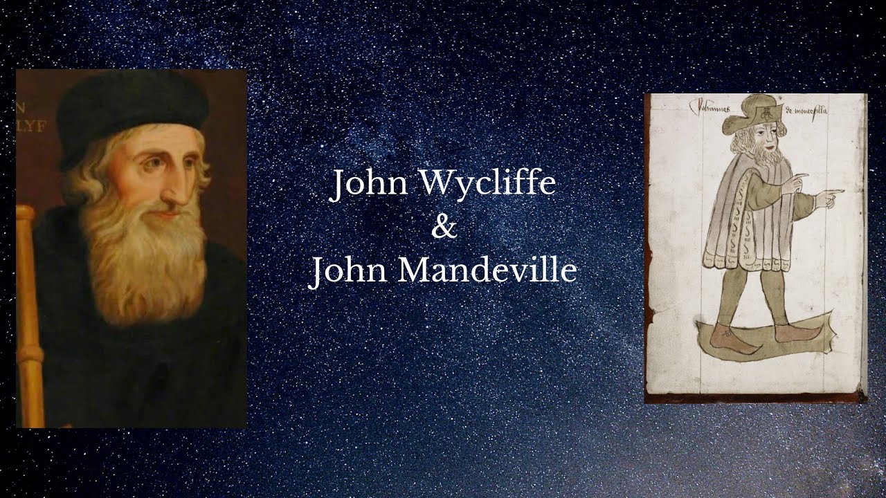 John Wycliffe and John Mandeville