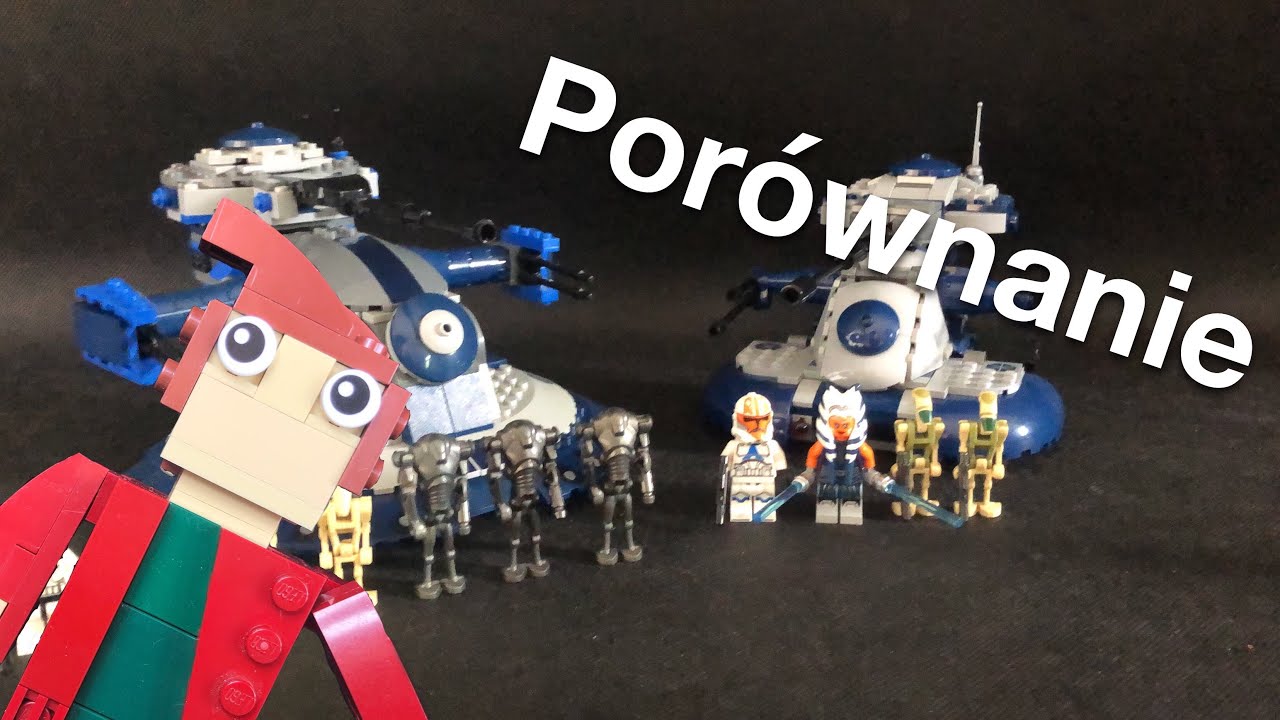 Por&oacute;wnanie LEGO Star Wars 8018 vs 75283