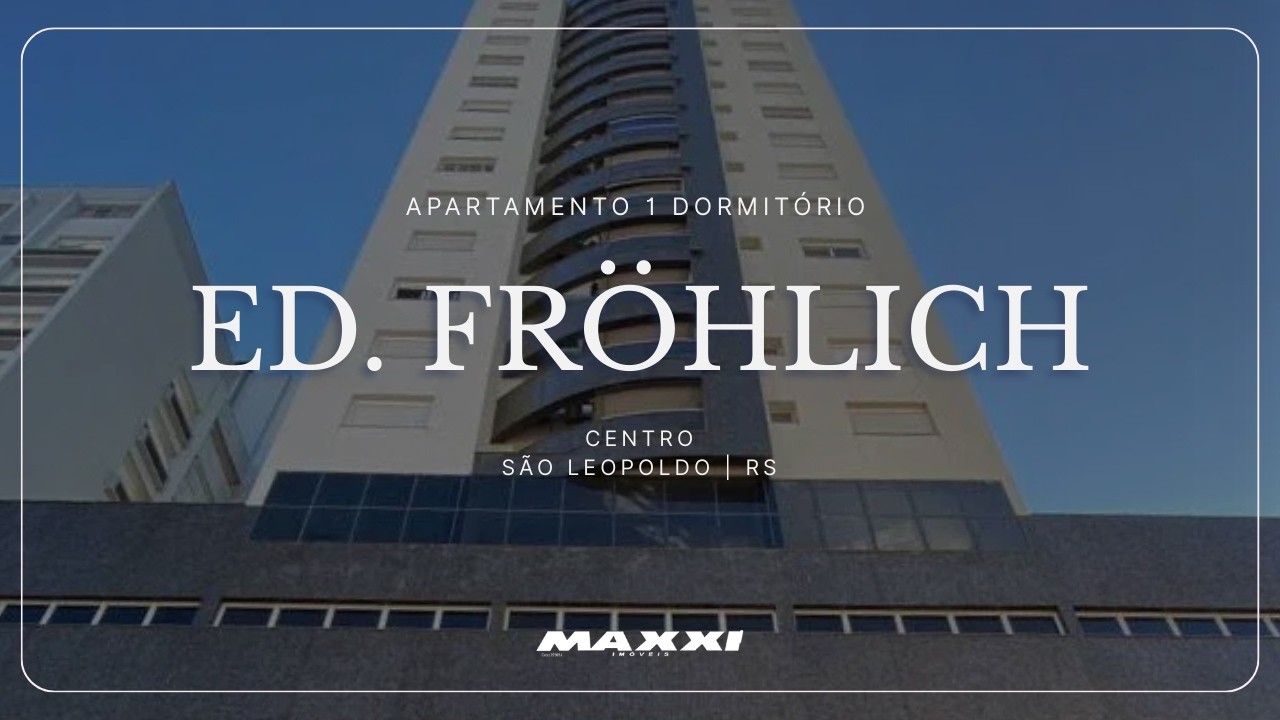 APARTAMENTO 1 DORMITÓRIO À VENDA EM CENTRO - SÃO LEOPOLDO