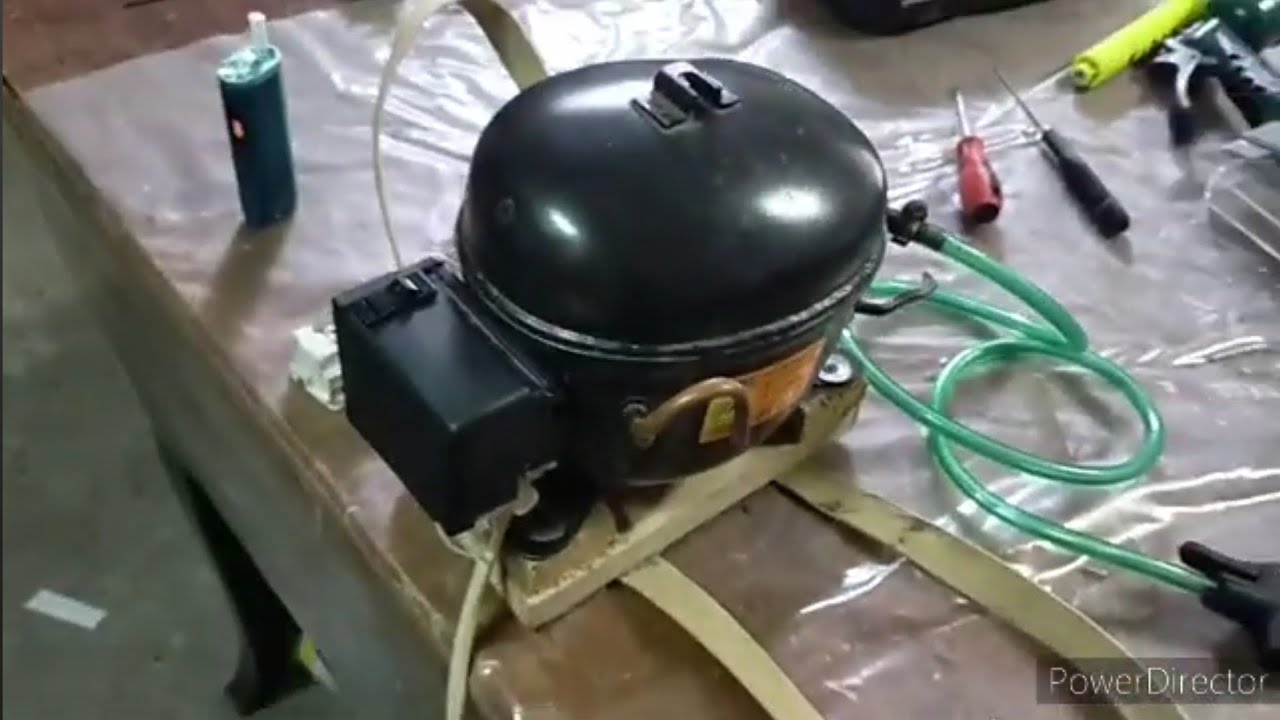 Compressore con motore di un frigo