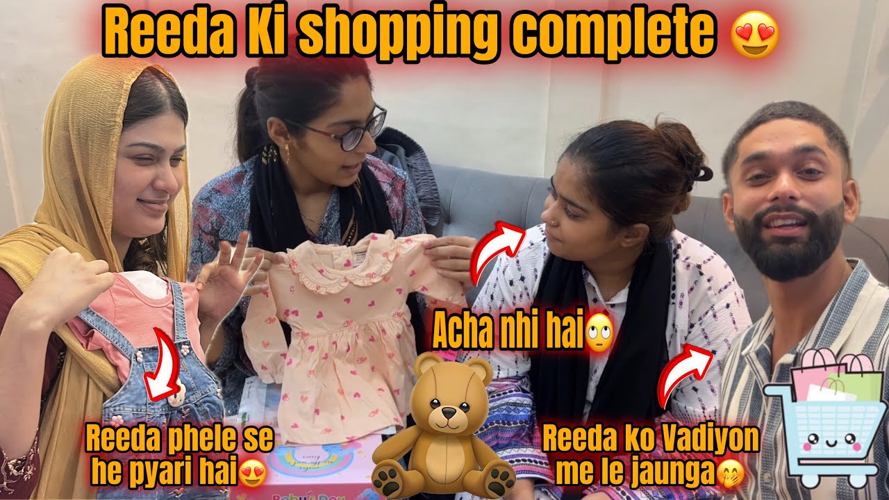 Reeda Ki Shopping Complete😍 Bilal Ki Masti😍@HudaDIYvlogs