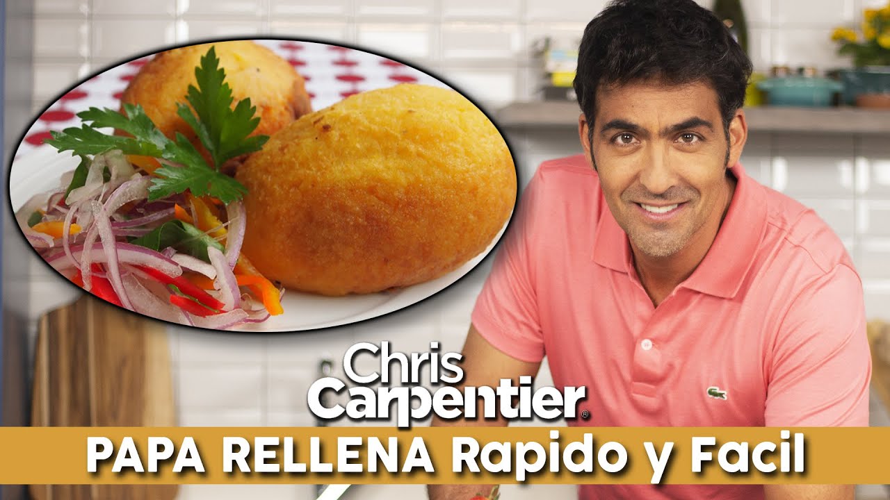 Como hacer PAPA RELLENA. Rapido, facil y sencillo | Christopher Carpentier