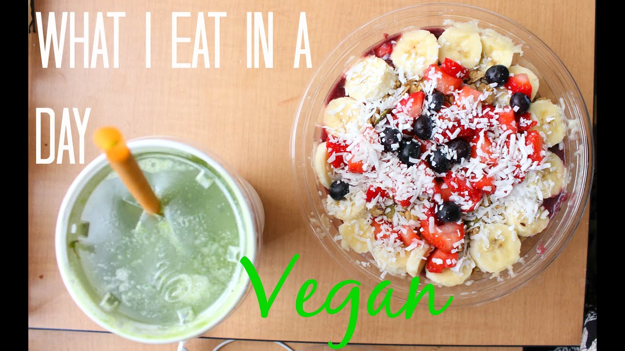 What I Eat in a Day as a Vegan College Student + My Current Food Stash!