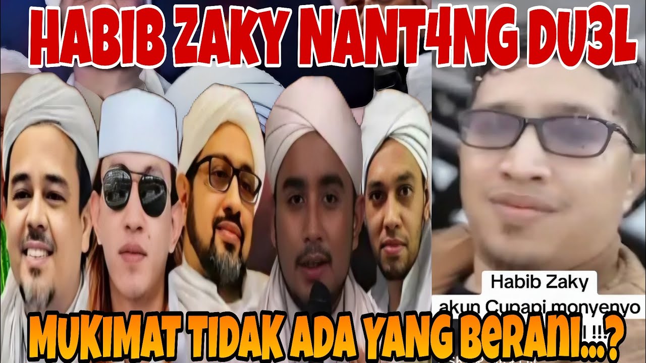 MUKIMAT TIDAK ADA YANG BERANI‼️ HABIB ZAKI ASSEGAF NANT4NG DU3L 