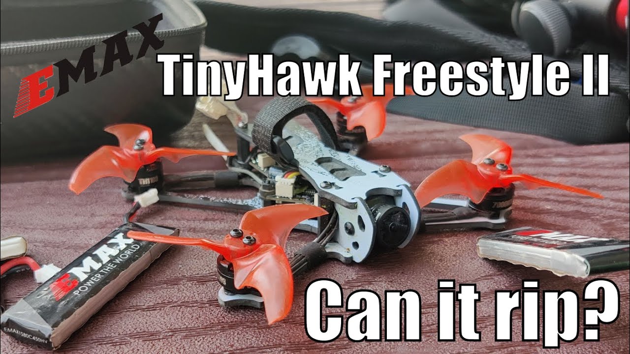 Can the EMAX TinyHawk 2 Freestyle FPV drone actually rip freestyle? | One pack proof that it can!