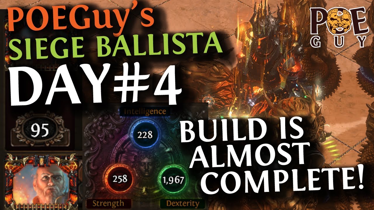 [3.26] DAY#4 Siege Ballista Hierophant League Start Progression /Build is Nearly Complete! +Gameplay