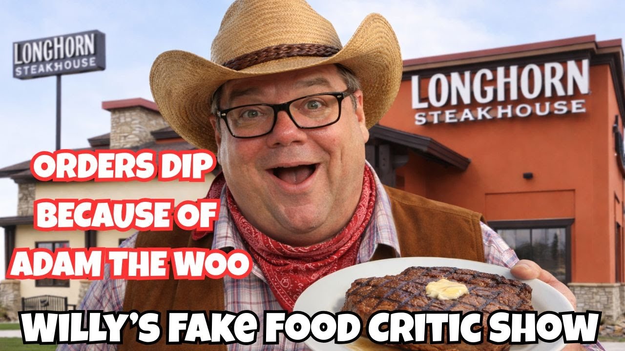 Willy: Most Obnoxious YouTuber on Planet | Longhorn Steakhouse | Orders Dip Because of Adam The Woo