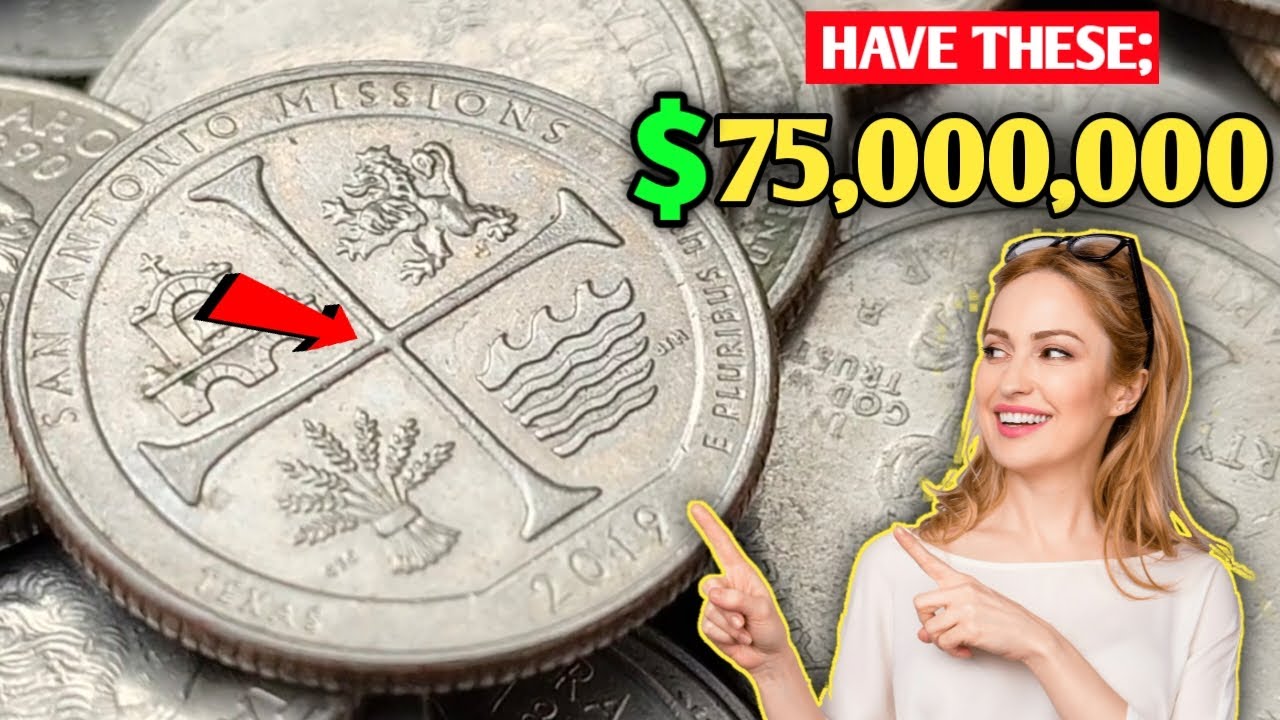 Стоимость монеты 25 центов &laquo;Миссии Сан-Антонио&raquo; 2019 года | Сколько стоит монета 25 центов &laquo;Мисси...