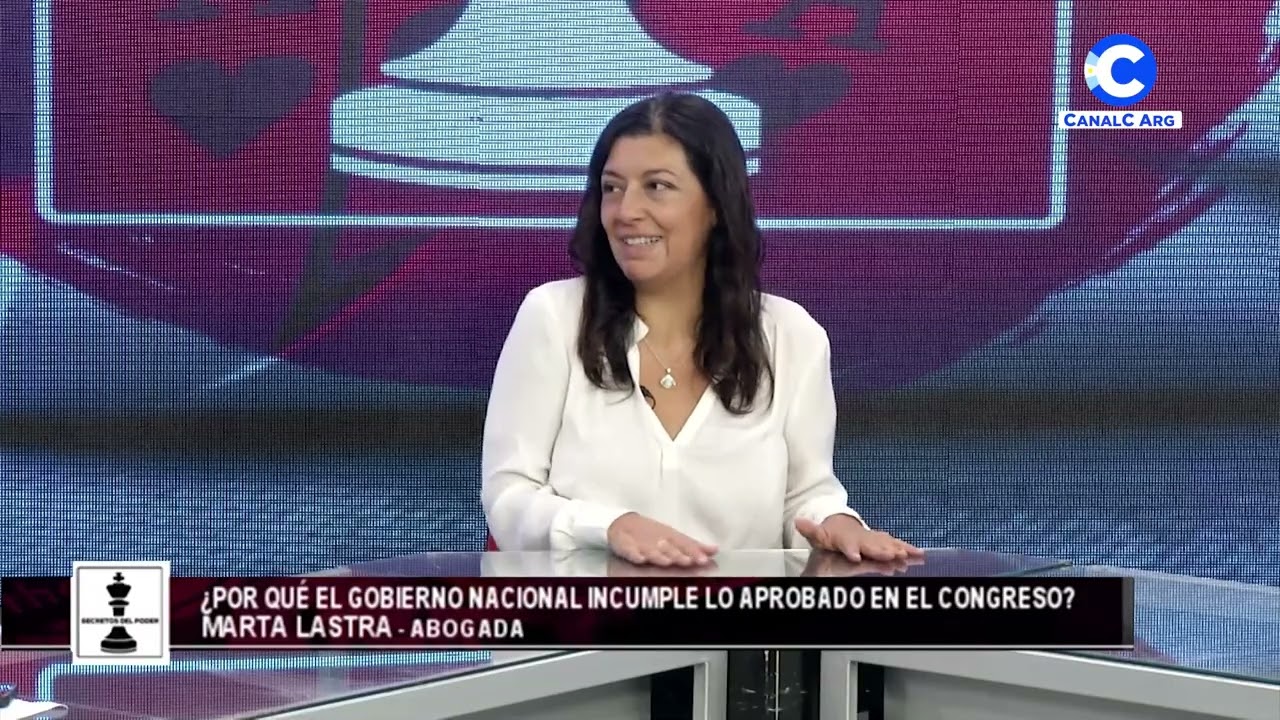 Marta Lastra, Abogada - Querellante en reclamos de discapacidad ante el gobierno
