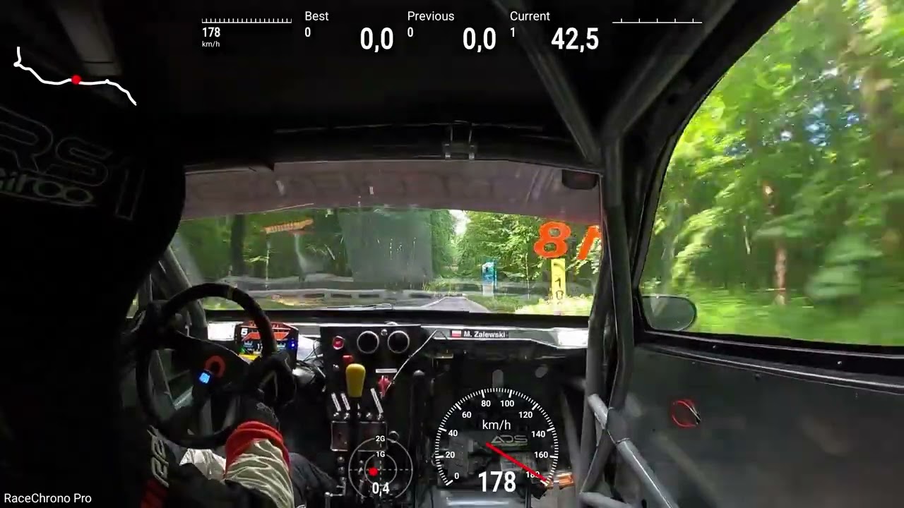 GSMP Sopot 2024 onboard 1:31,403 Michał Zalewski Honda Civic IPERLEGGERA