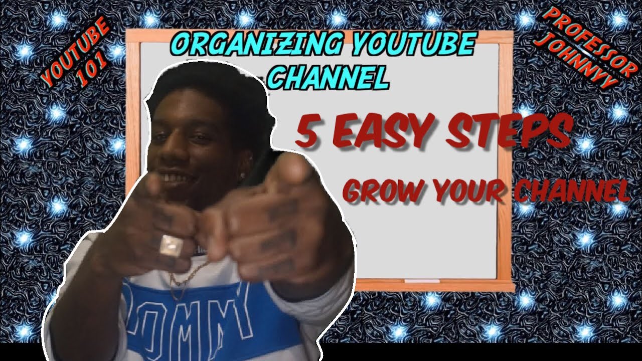 ORGANIZE AND GROW YOUR CHANNEL WITH 5 EASY STEPS