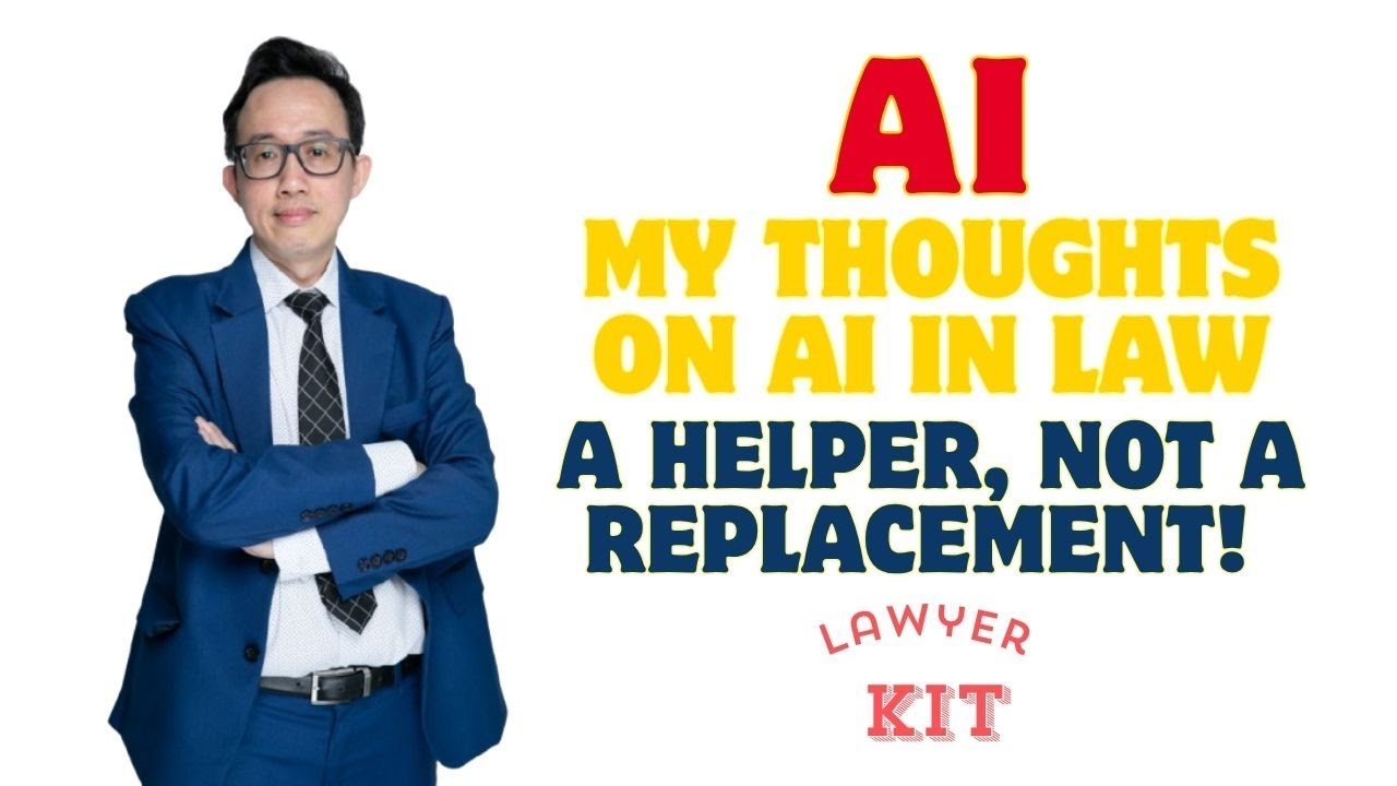 My Thoughts on AI in Law: A Helper, Not a Replacement!