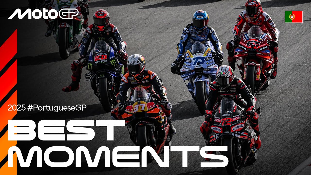 Best MotoGP&trade; Moments 💨  | 2025 Portuguese GP