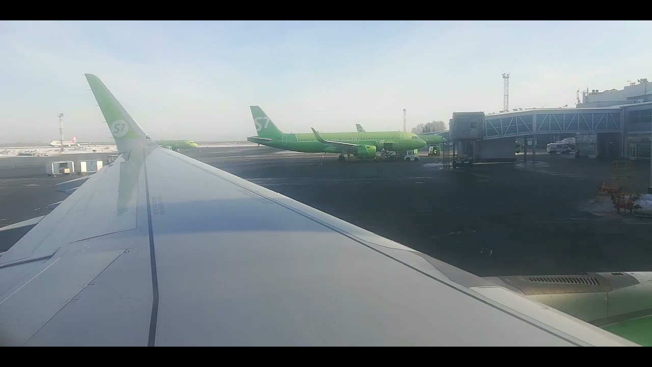 Full Flight. S7 5003 Новосибирск(Толмачево) - Санкт-Петербург(Пулково), Airbus A321neo S7 Airlines.