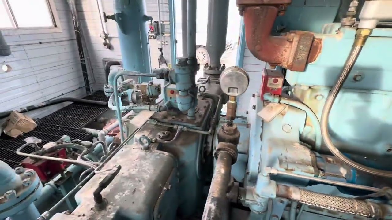 18863 - CAT 3306 Gemini H302 2 Stage Sweet Compressor Package