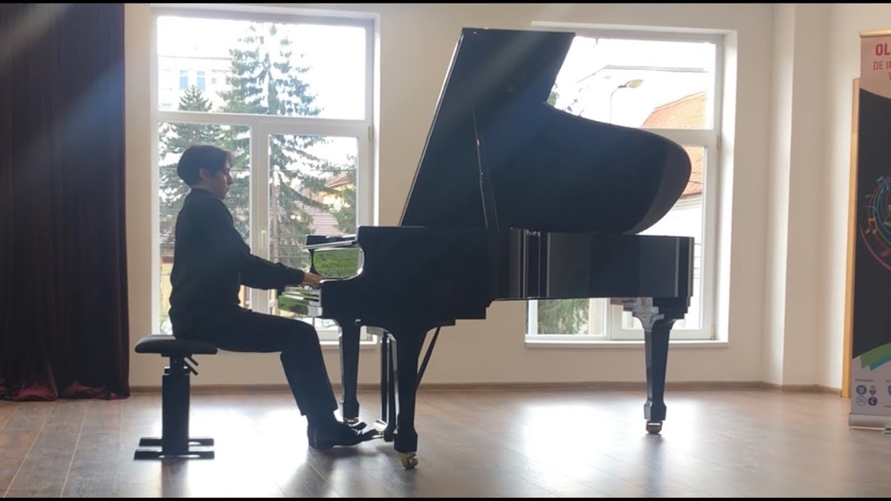 George Taranu piano, Ludwig van Beethoven - Sonata op. 7, Es-dur, l mvt