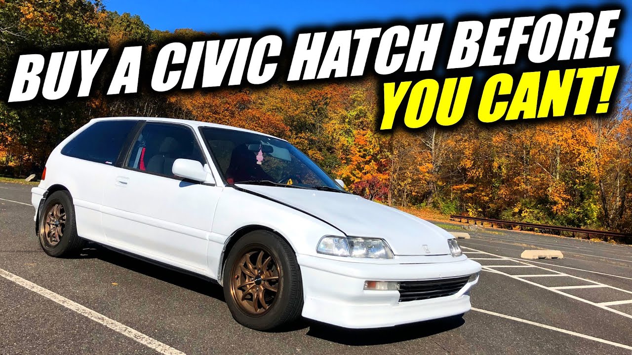Why You Need To Buy A Civic Hatch RIGHT NOW! EF Civic POV Drive