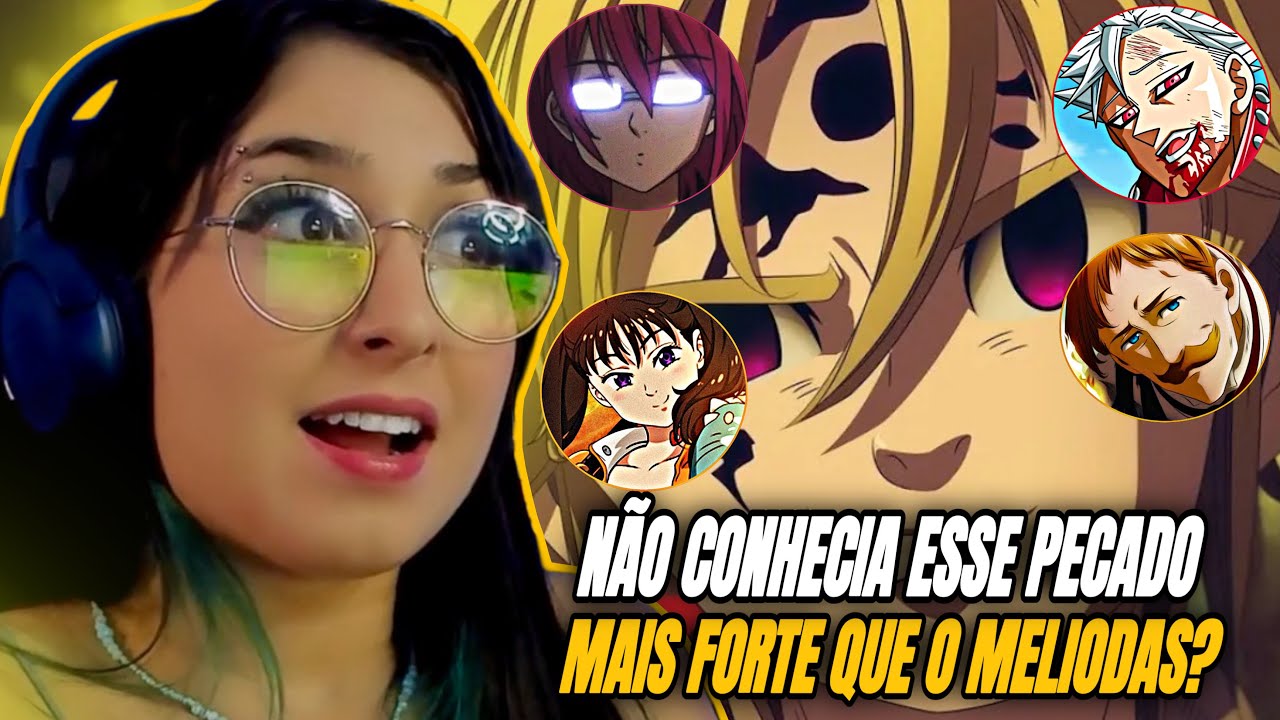 5 EM 1: 7 MINUTOZ - Rap do Meliodas, Gowther,  Diane,  Ban, Escanor (Nanatsu no Taizai) | THAY REACT
