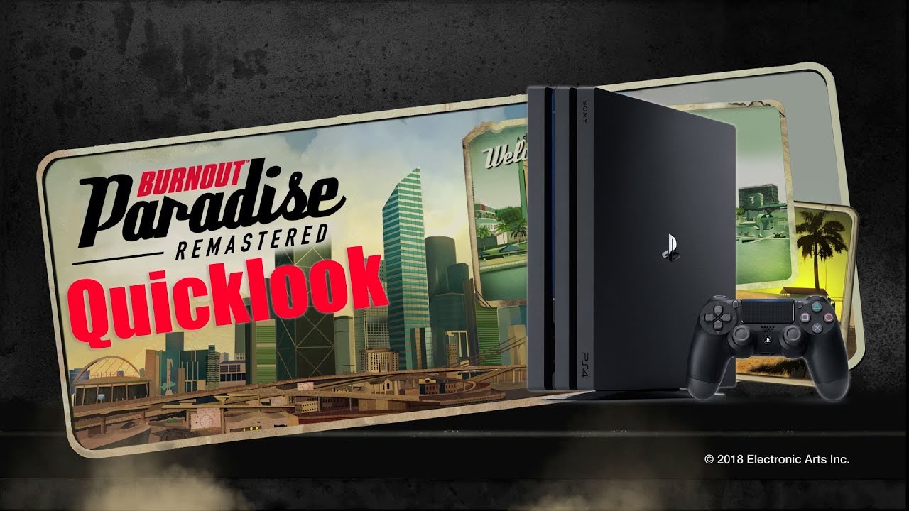 Burnout Paradise Remastered - Gameplay (PS4 Pro)