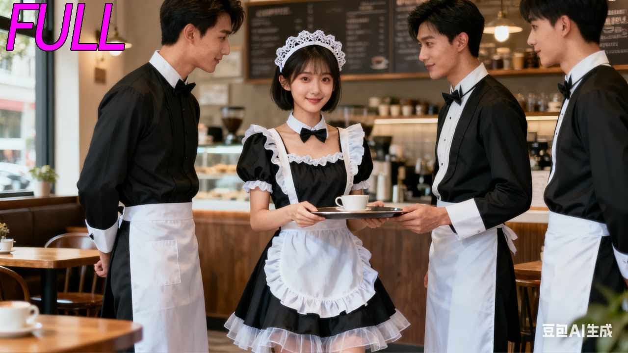 Gadis malang dikeluarkan rumah, tiga kakak tua kerja di kafe, memanjakannya!
