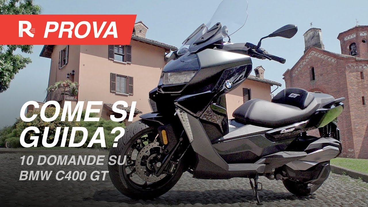 Prova BMW C 400 GT 2019, lo scooter BMW di media cilindrata raccontato in 10 domande