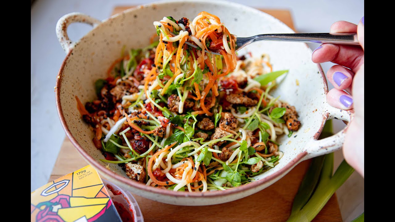 Vietnamese Inspired Noodle Salad Vegan Recipe